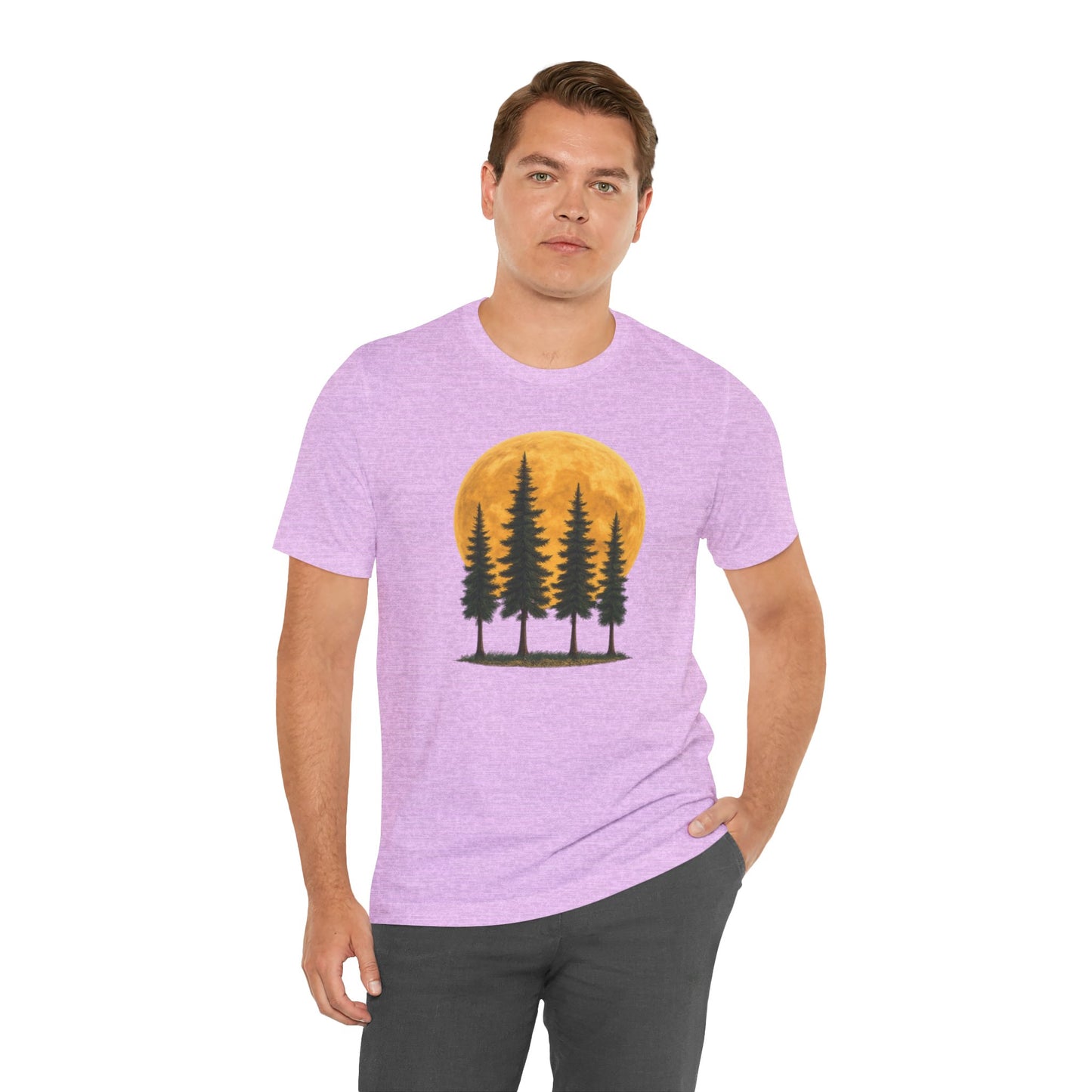 Relaxing Moon Trees T-Shirt