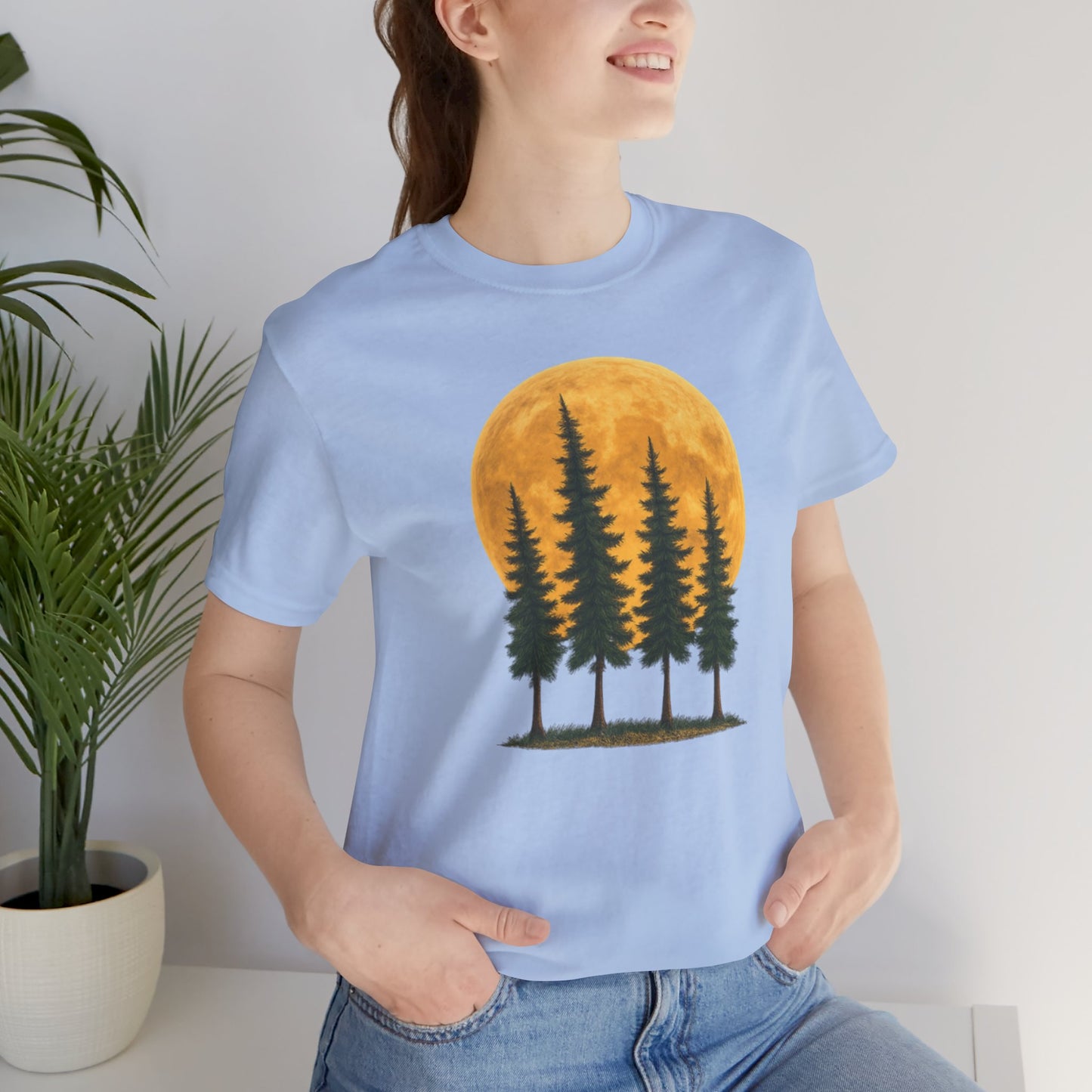 Relaxing Moon Trees T-Shirt