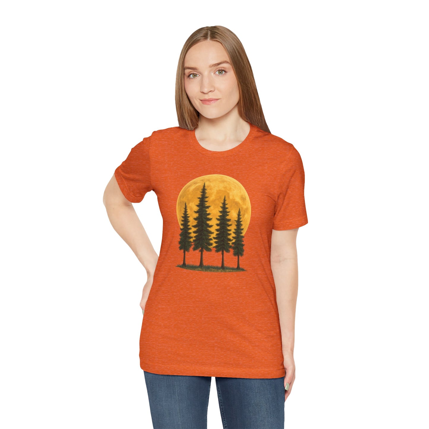 Relaxing Moon Trees T-Shirt