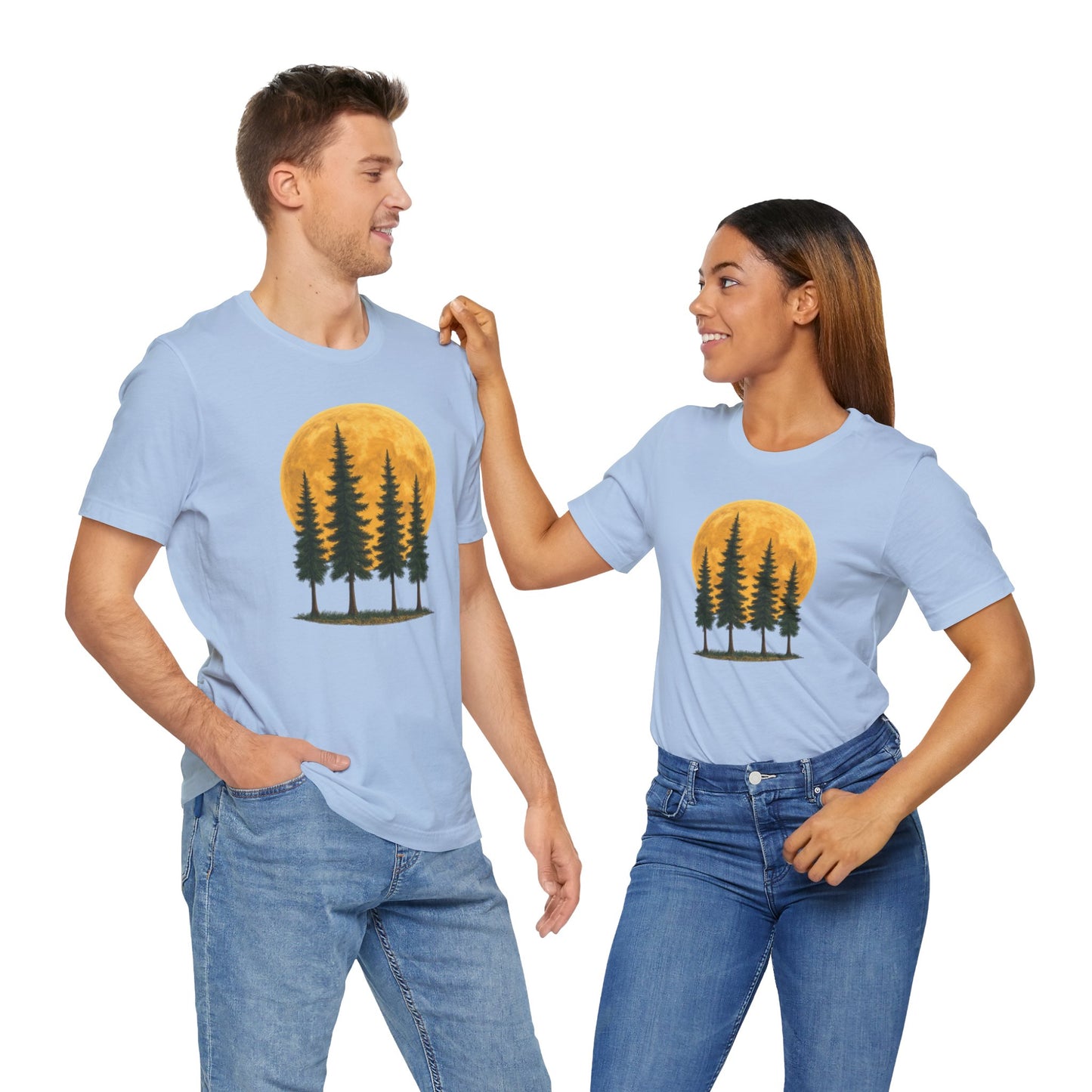 Relaxing Moon Trees T-Shirt
