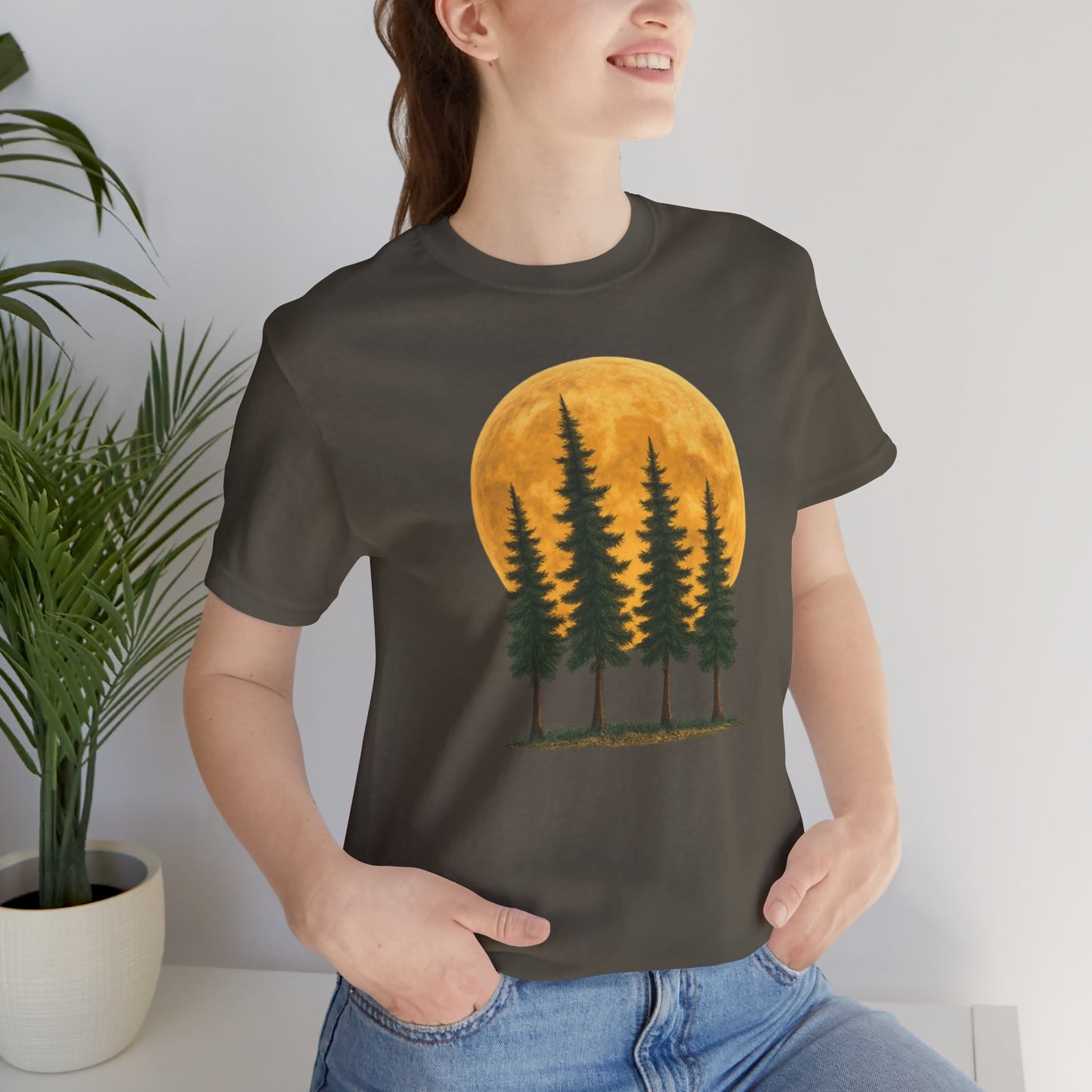 Relaxing Moon Trees T-Shirt