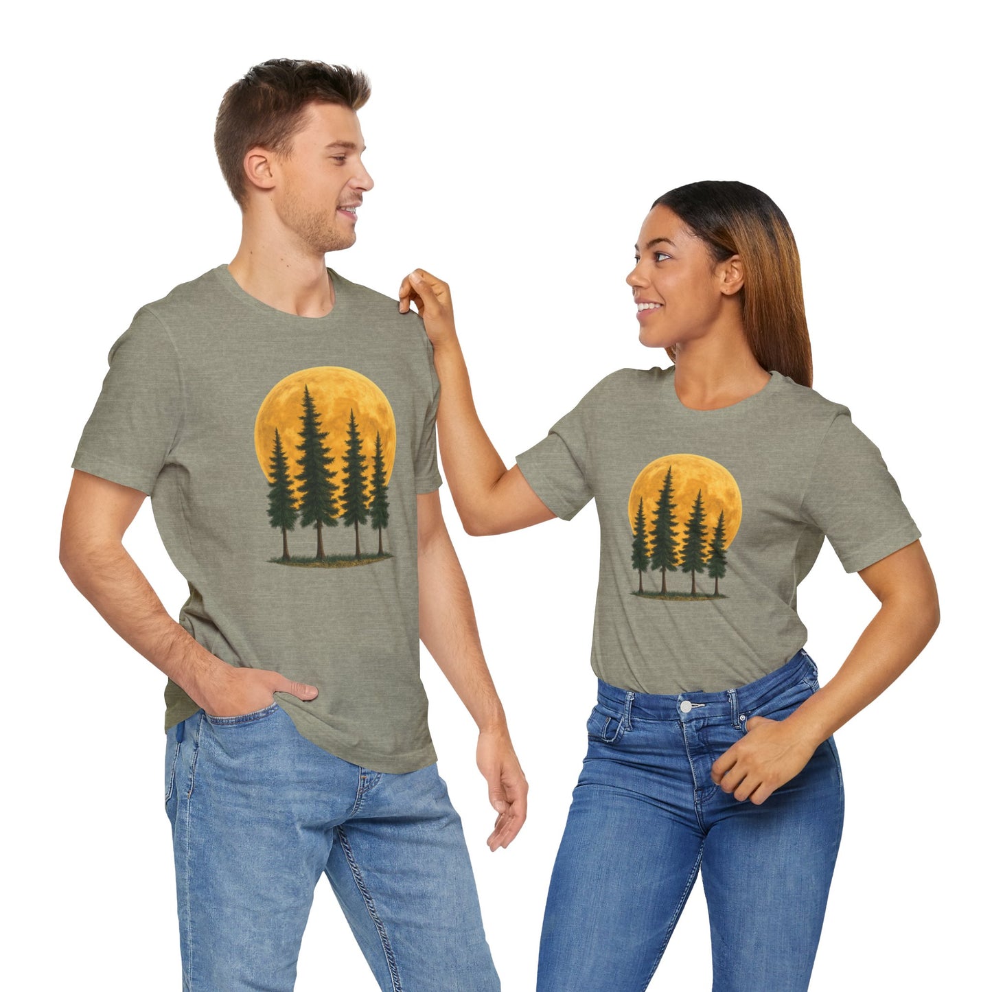 Relaxing Moon Trees T-Shirt