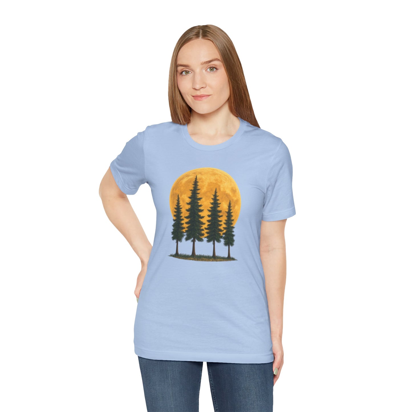 Relaxing Moon Trees T-Shirt