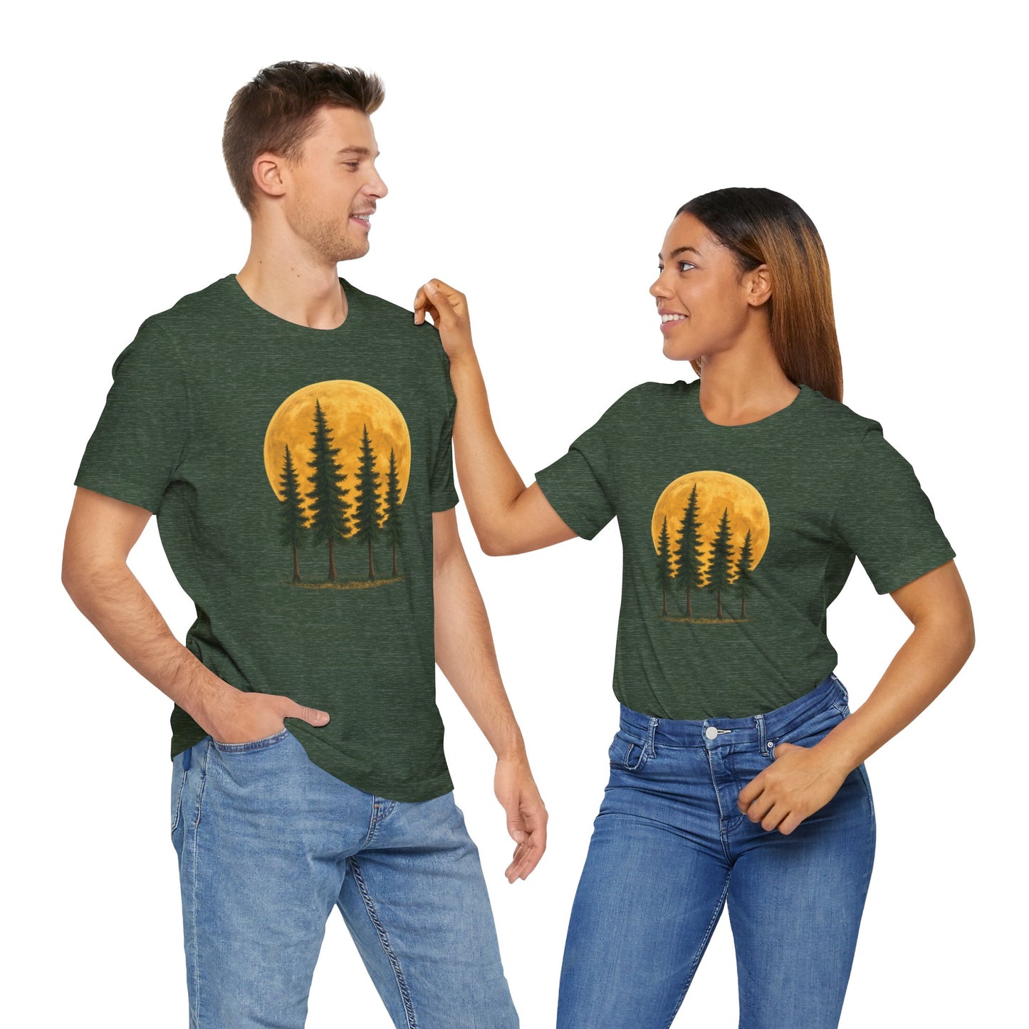 Relaxing Moon Trees T-Shirt