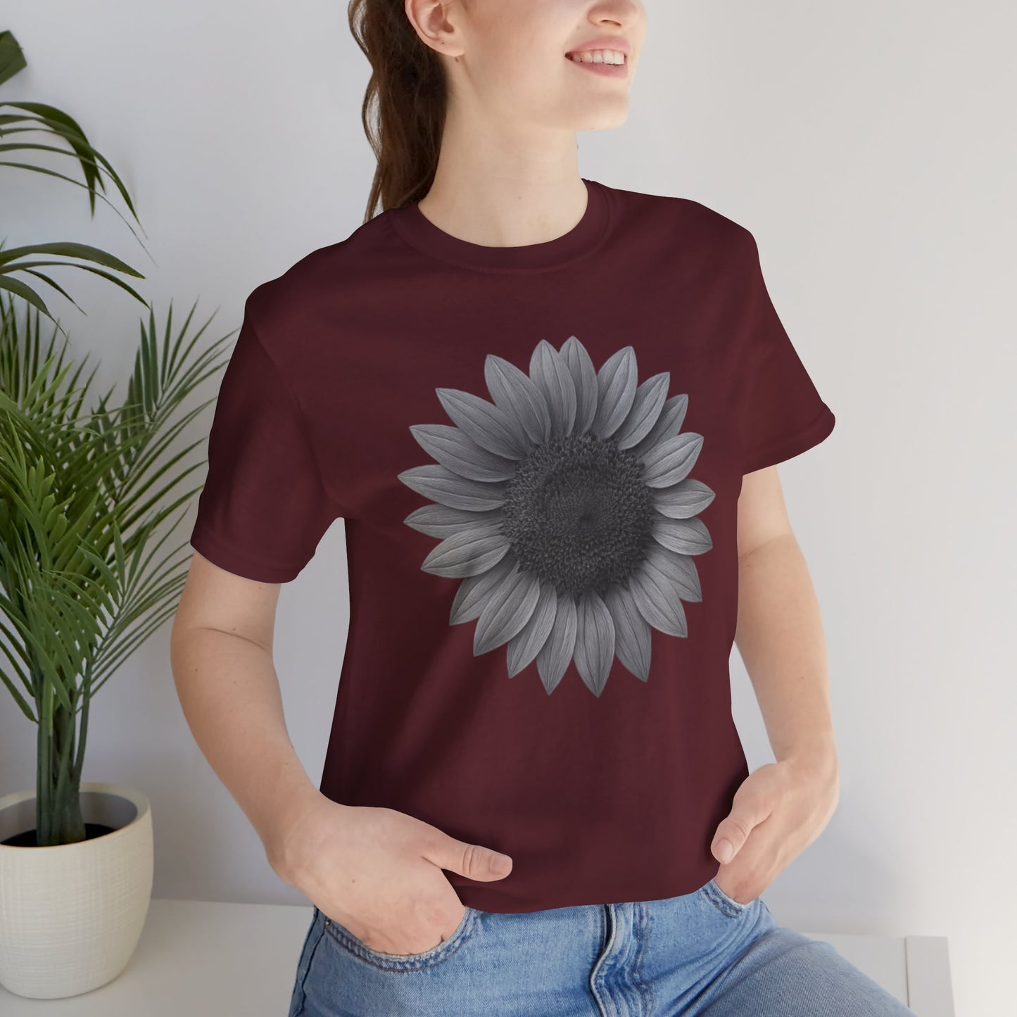 Sunflower Graphic Unisex Tee - Perfect for Nature Lovers