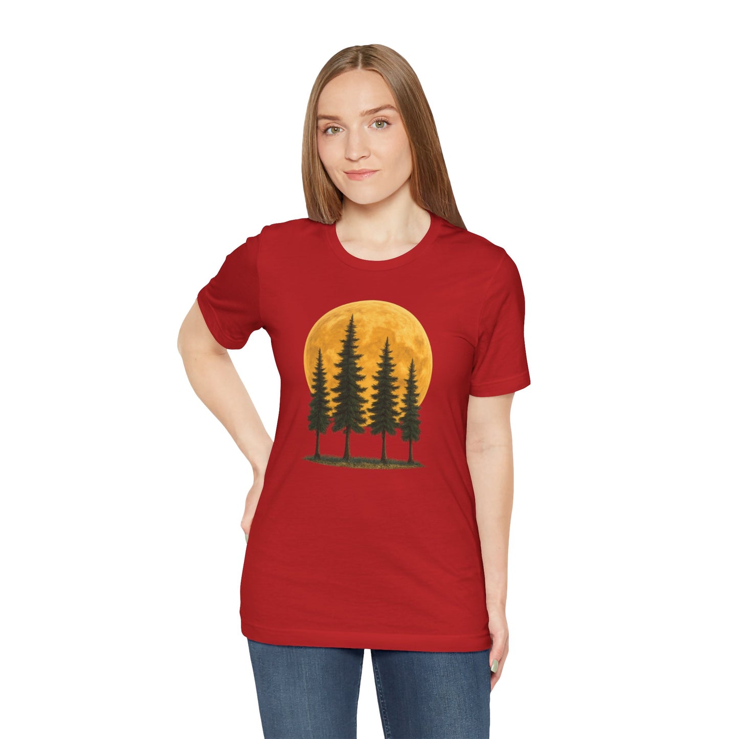 Relaxing Moon Trees T-Shirt