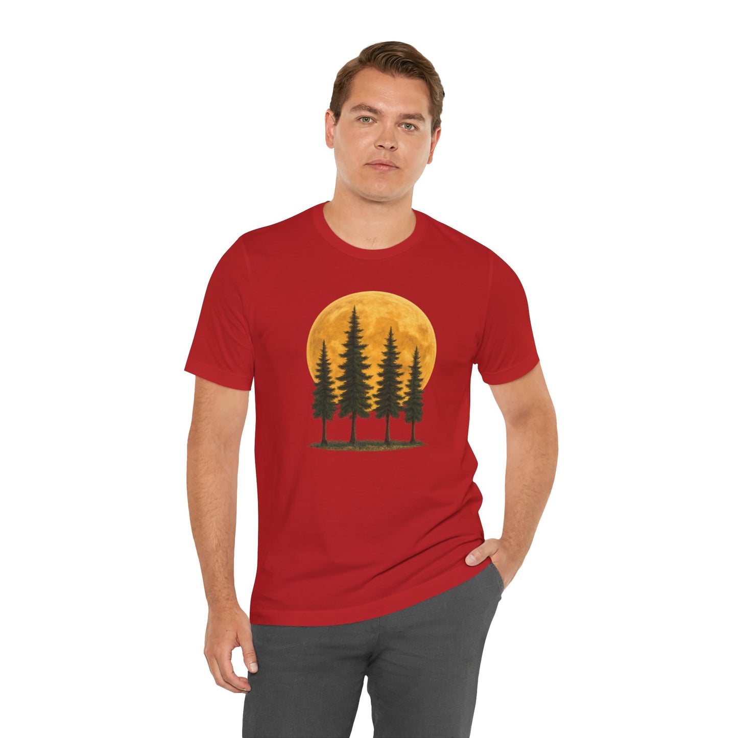 Relaxing Moon Trees T-Shirt