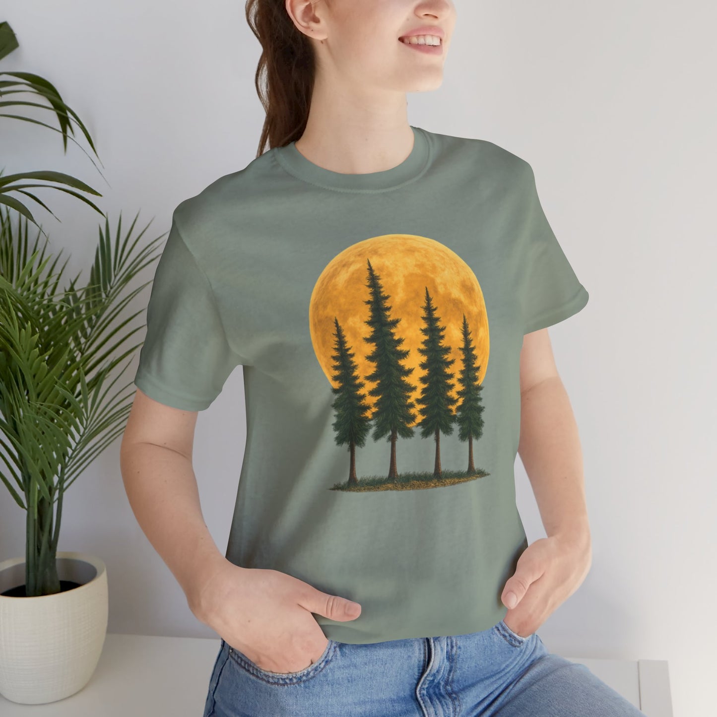 Relaxing Moon Trees T-Shirt