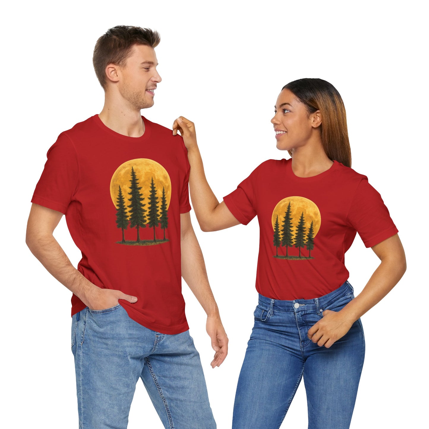 Relaxing Moon Trees T-Shirt