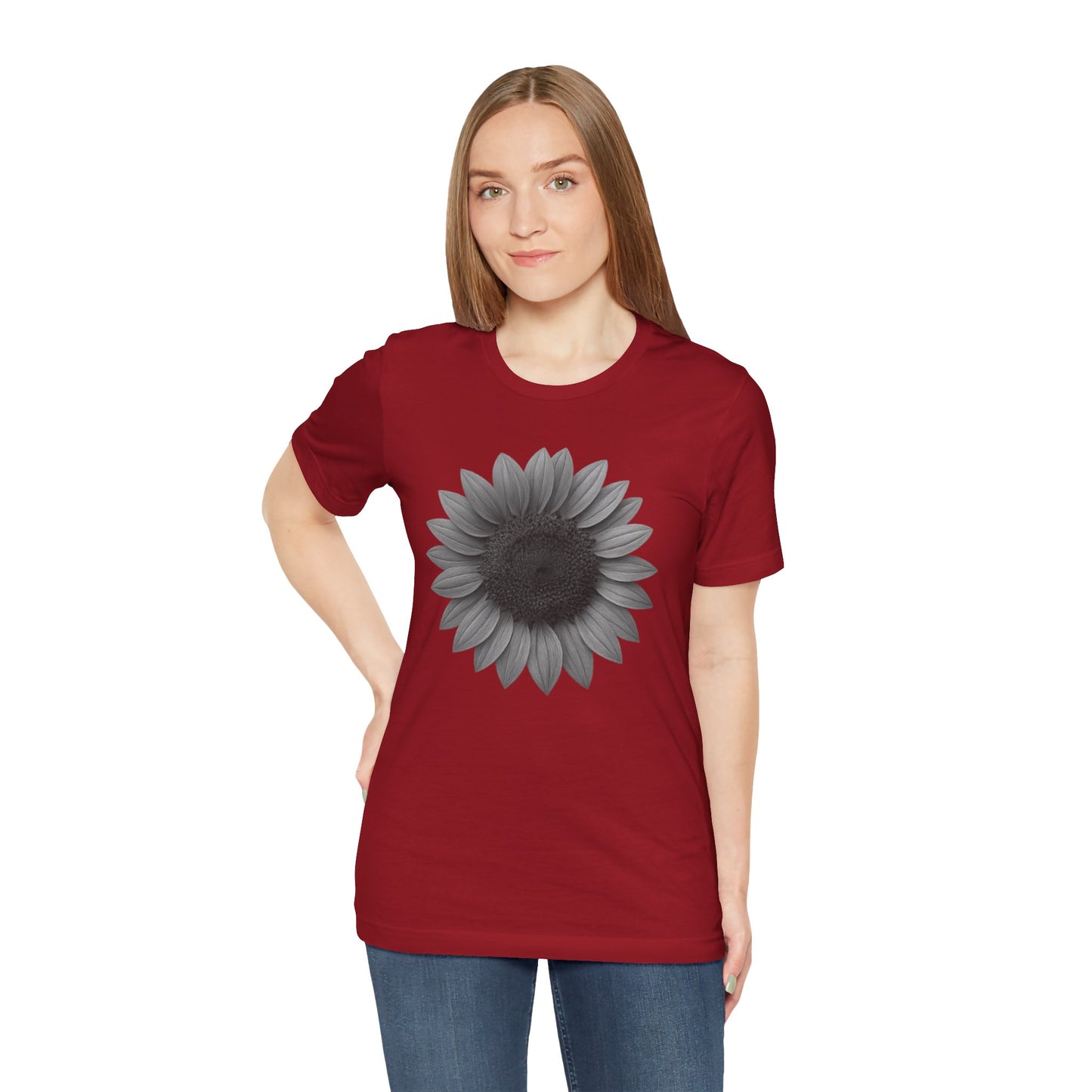 Sunflower Graphic Unisex Tee - Perfect for Nature Lovers