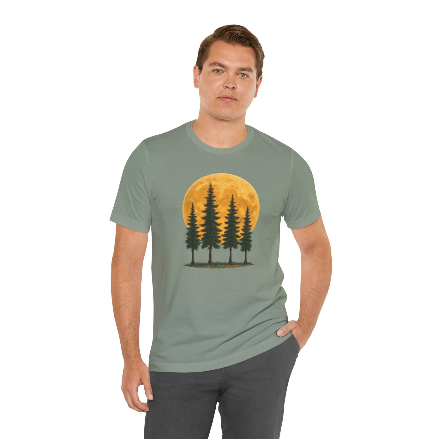 Relaxing Moon Trees T-Shirt