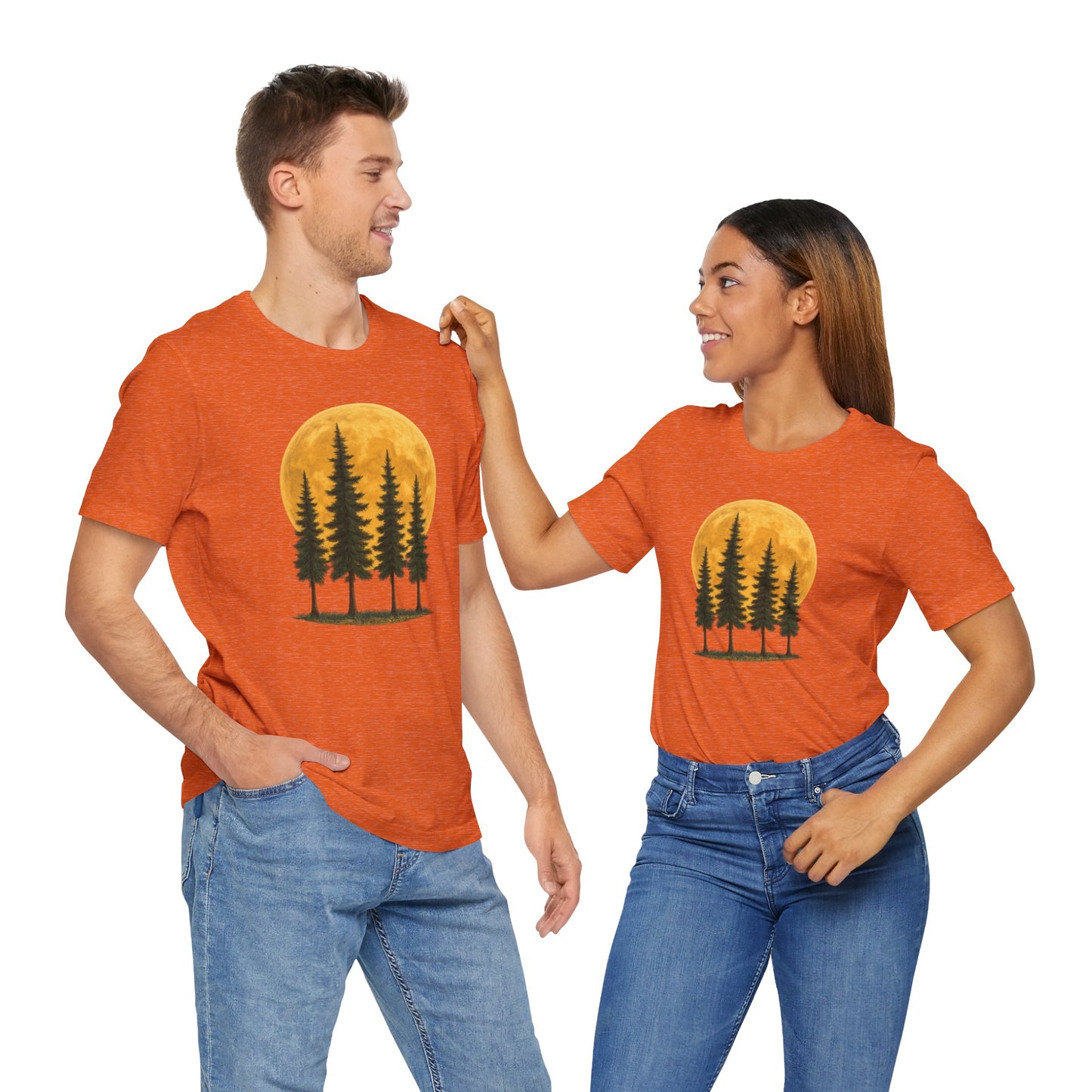 Relaxing Moon Trees T-Shirt