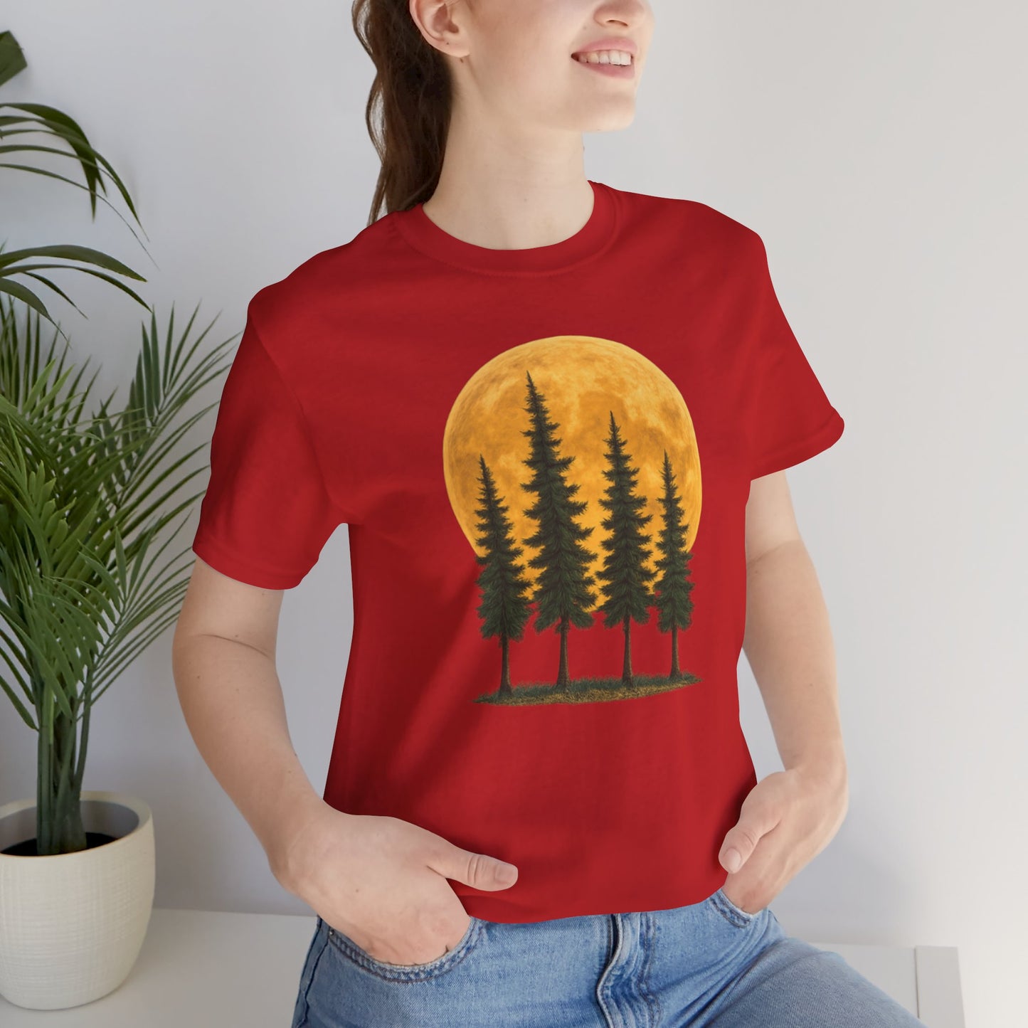 Relaxing Moon Trees T-Shirt