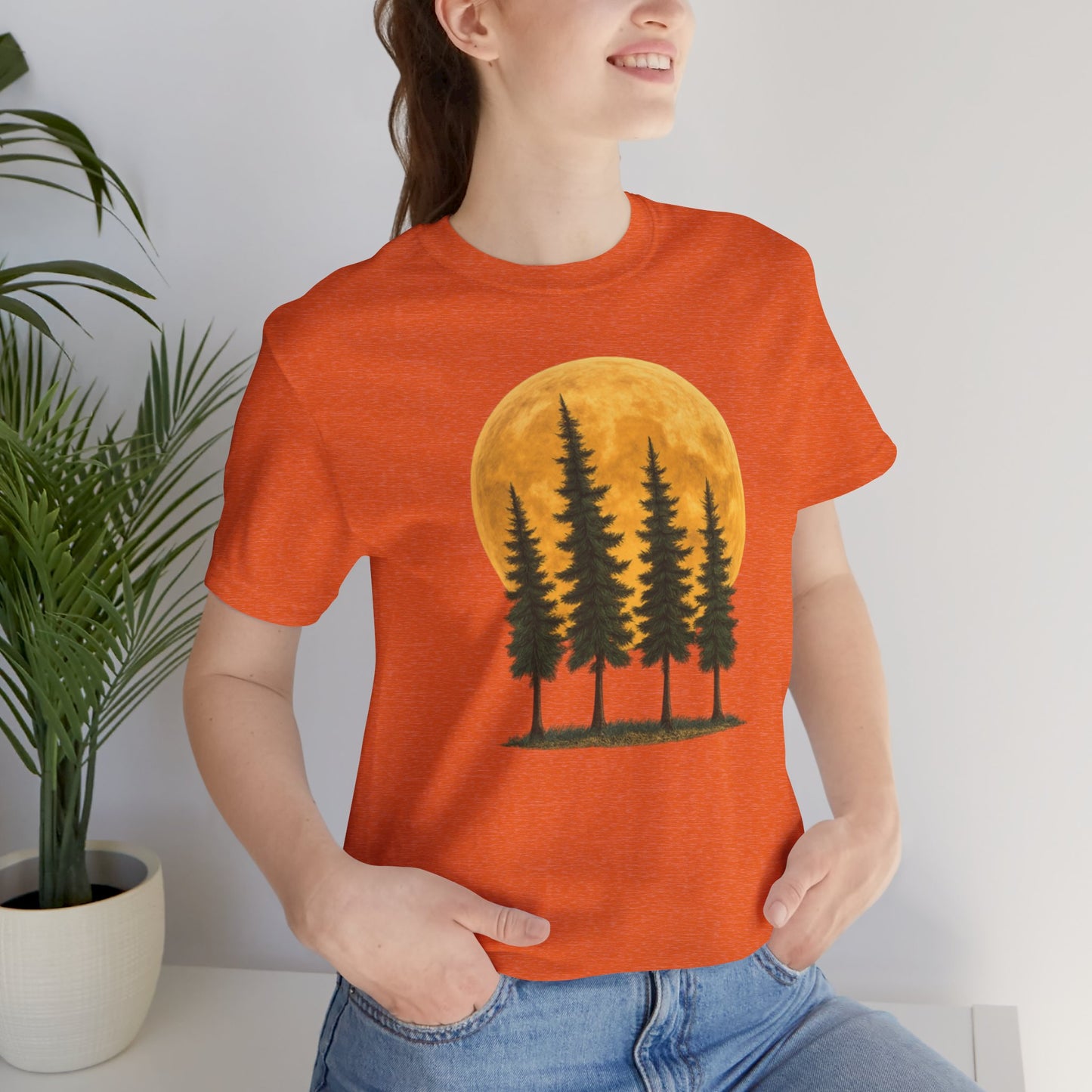 Relaxing Moon Trees T-Shirt