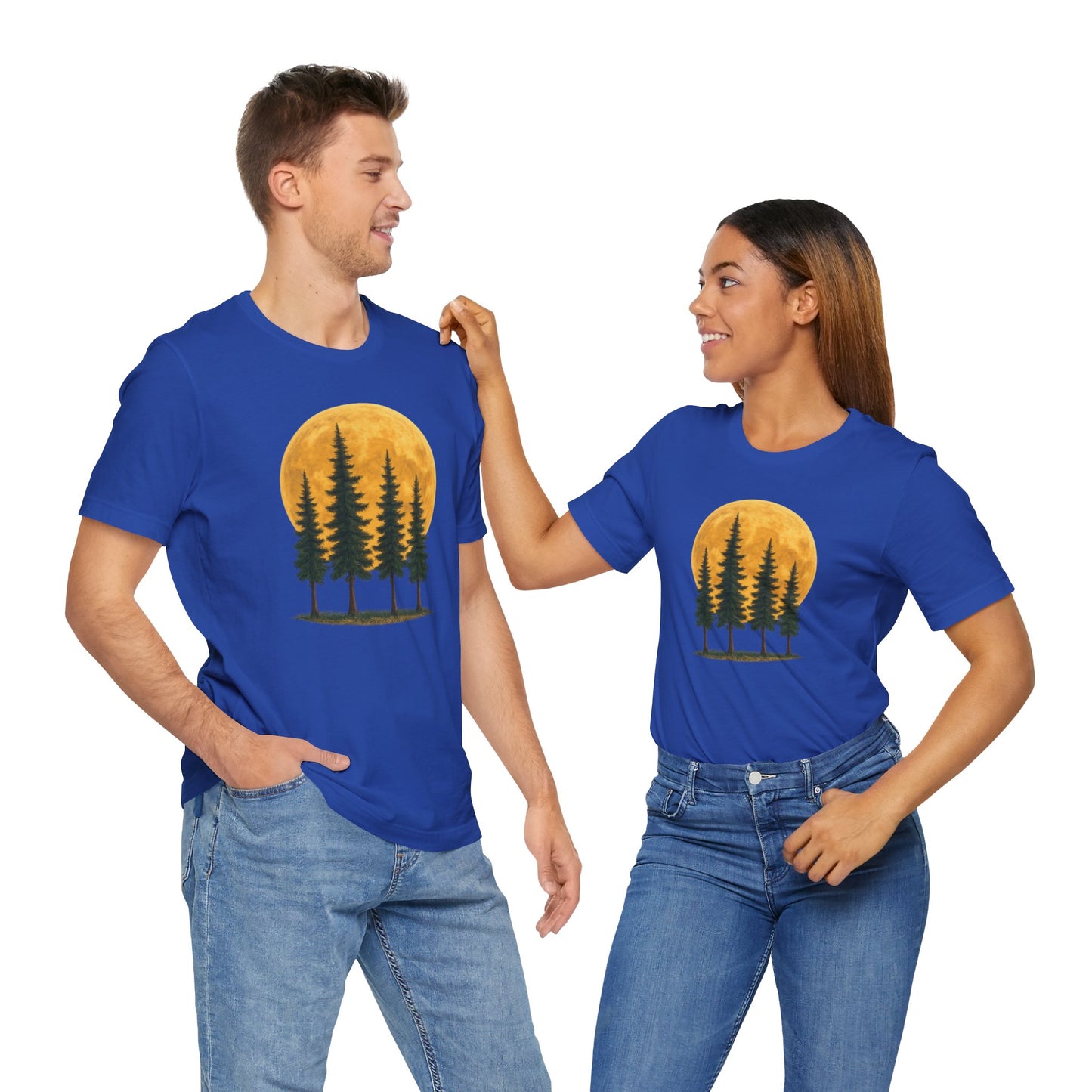 Relaxing Moon Trees T-Shirt