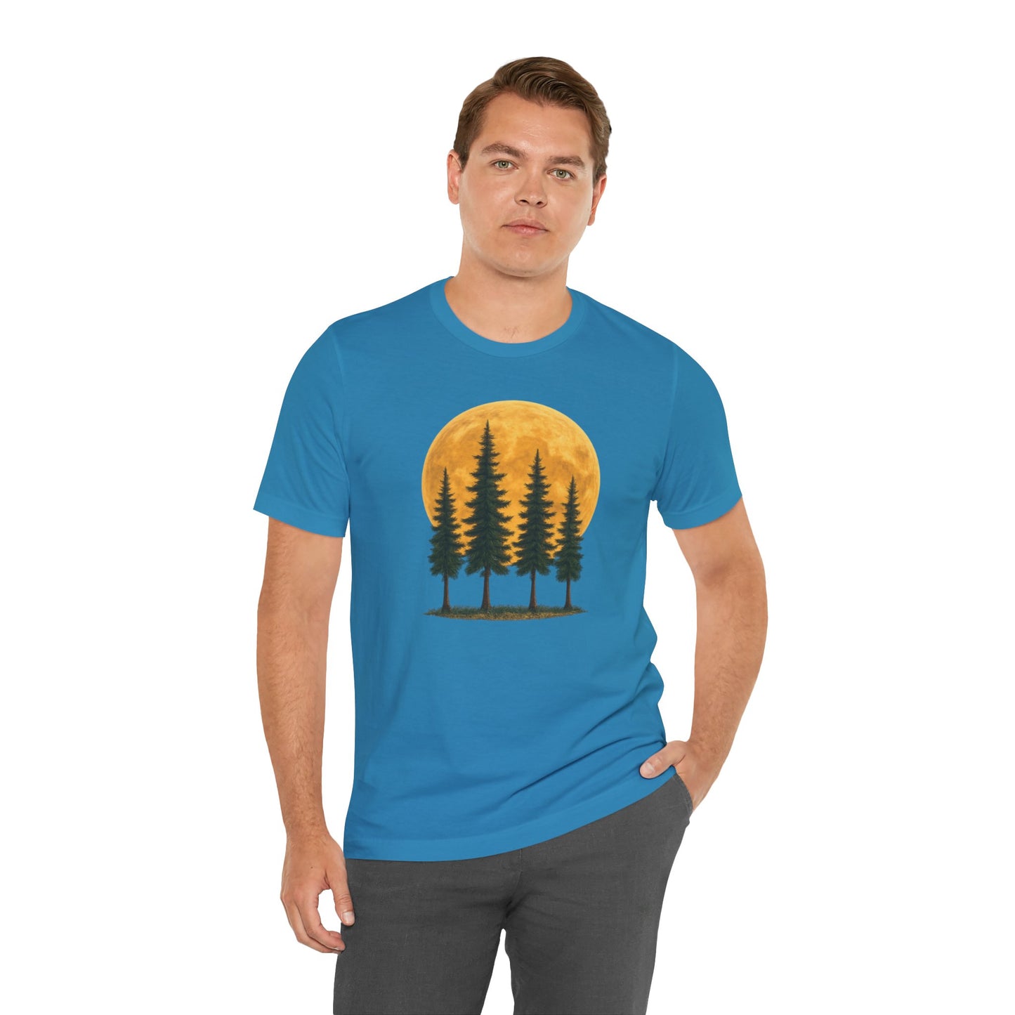 Relaxing Moon Trees T-Shirt