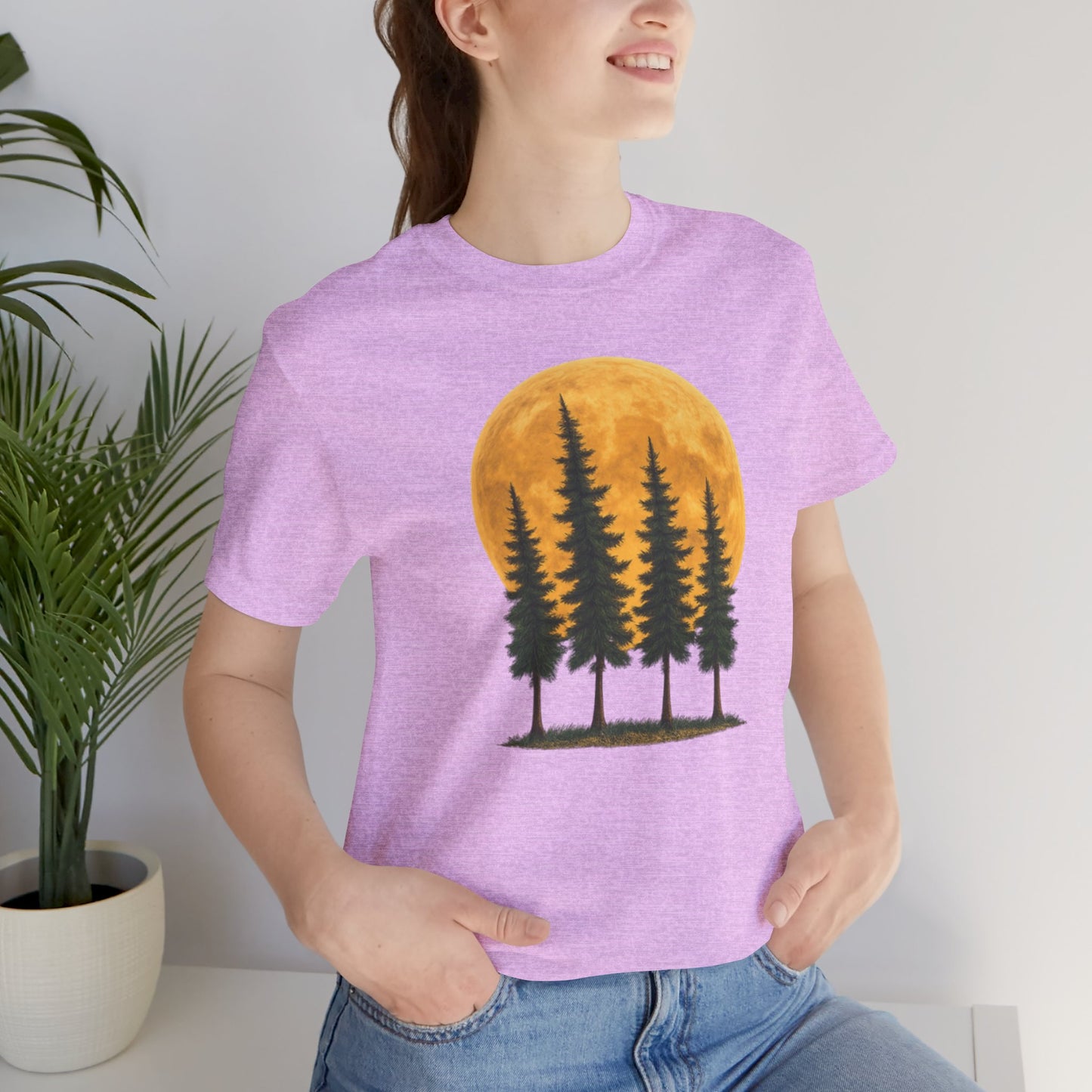 Relaxing Moon Trees T-Shirt
