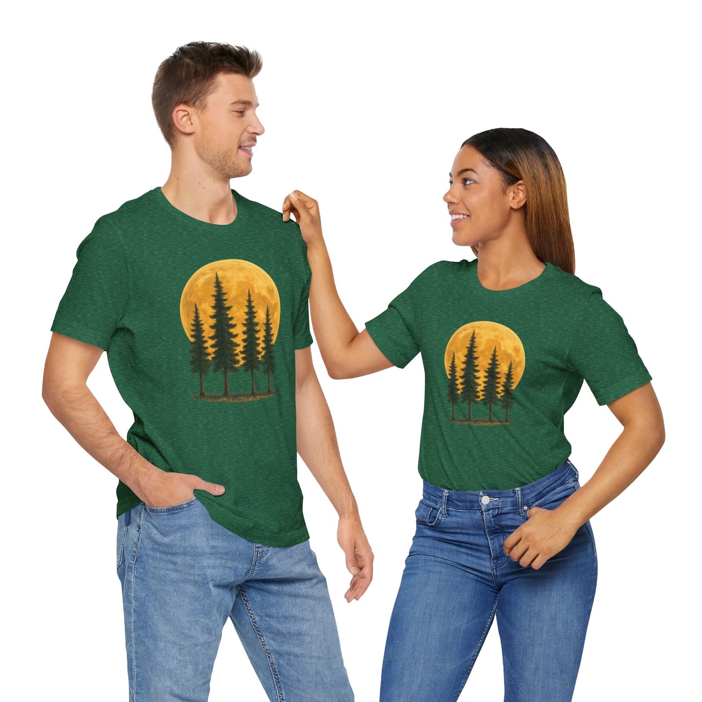 Relaxing Moon Trees T-Shirt