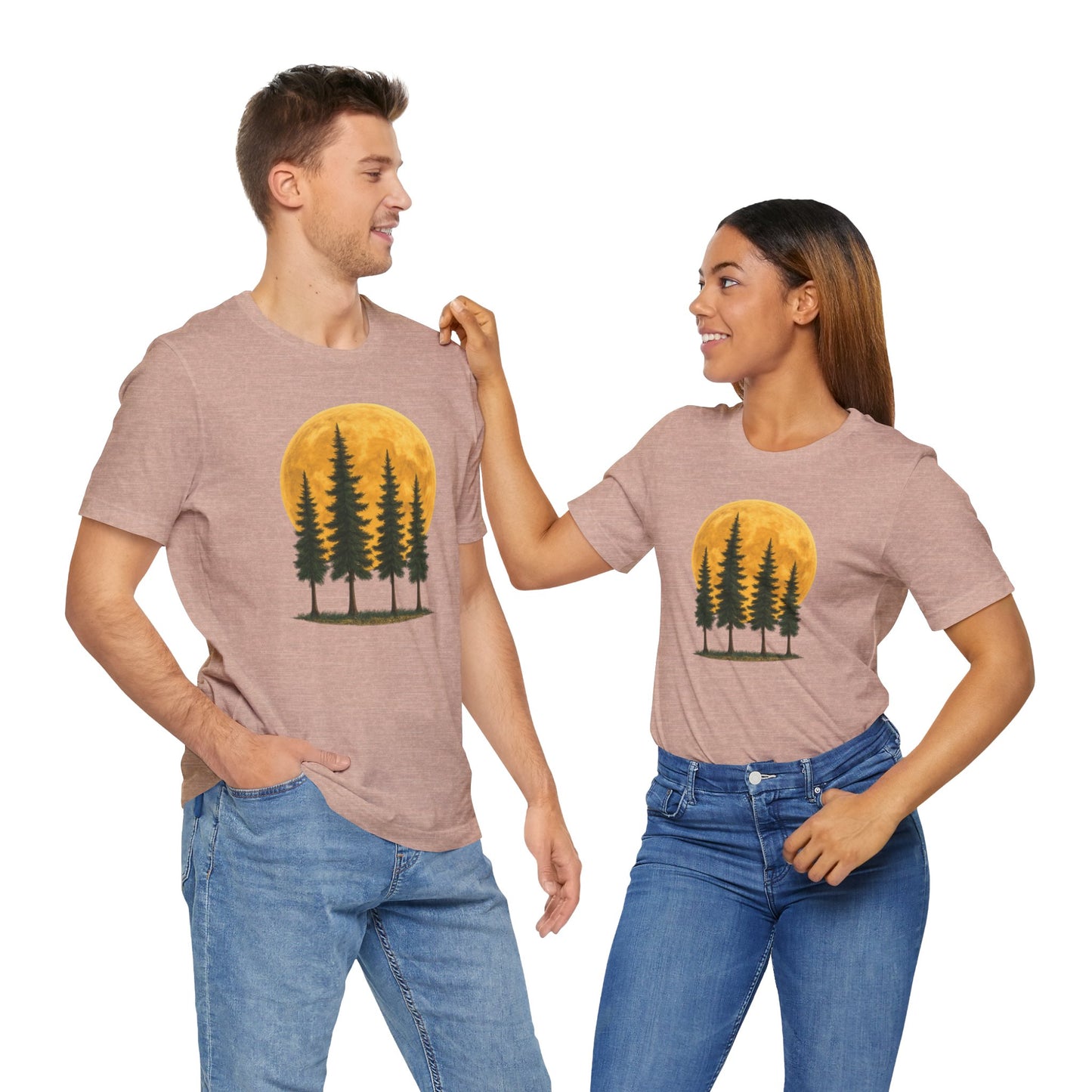 Relaxing Moon Trees T-Shirt