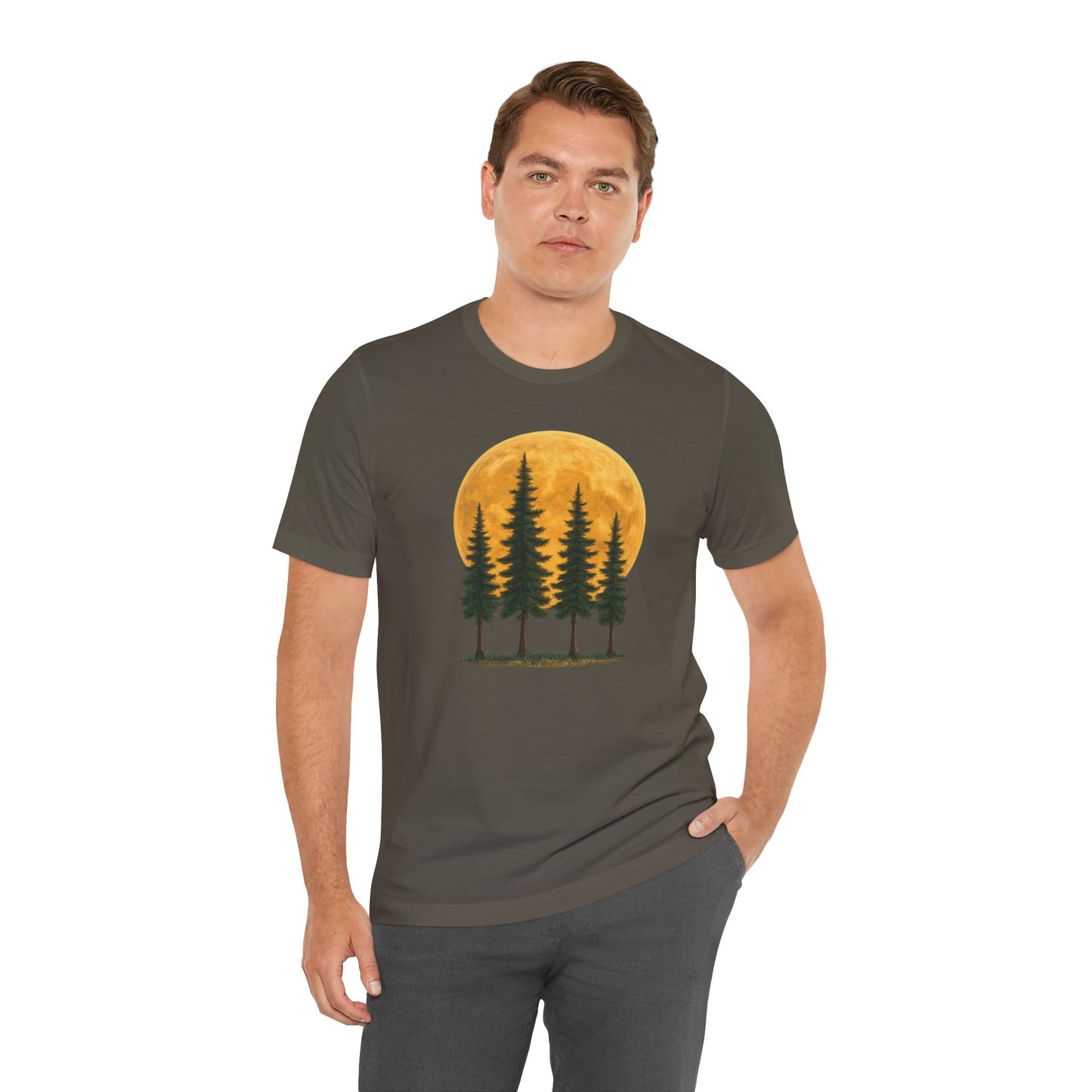 Relaxing Moon Trees T-Shirt