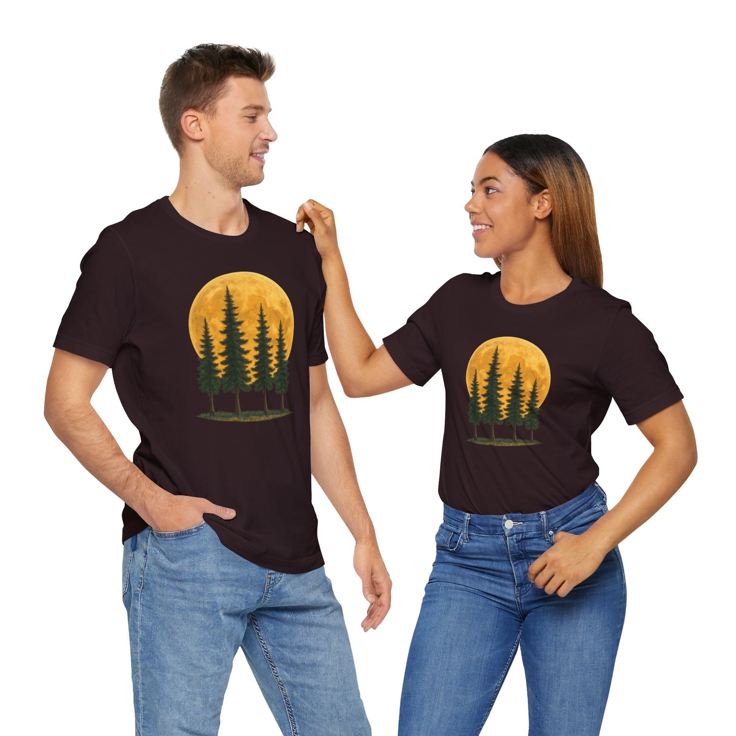 Relaxing Moon Trees T-Shirt
