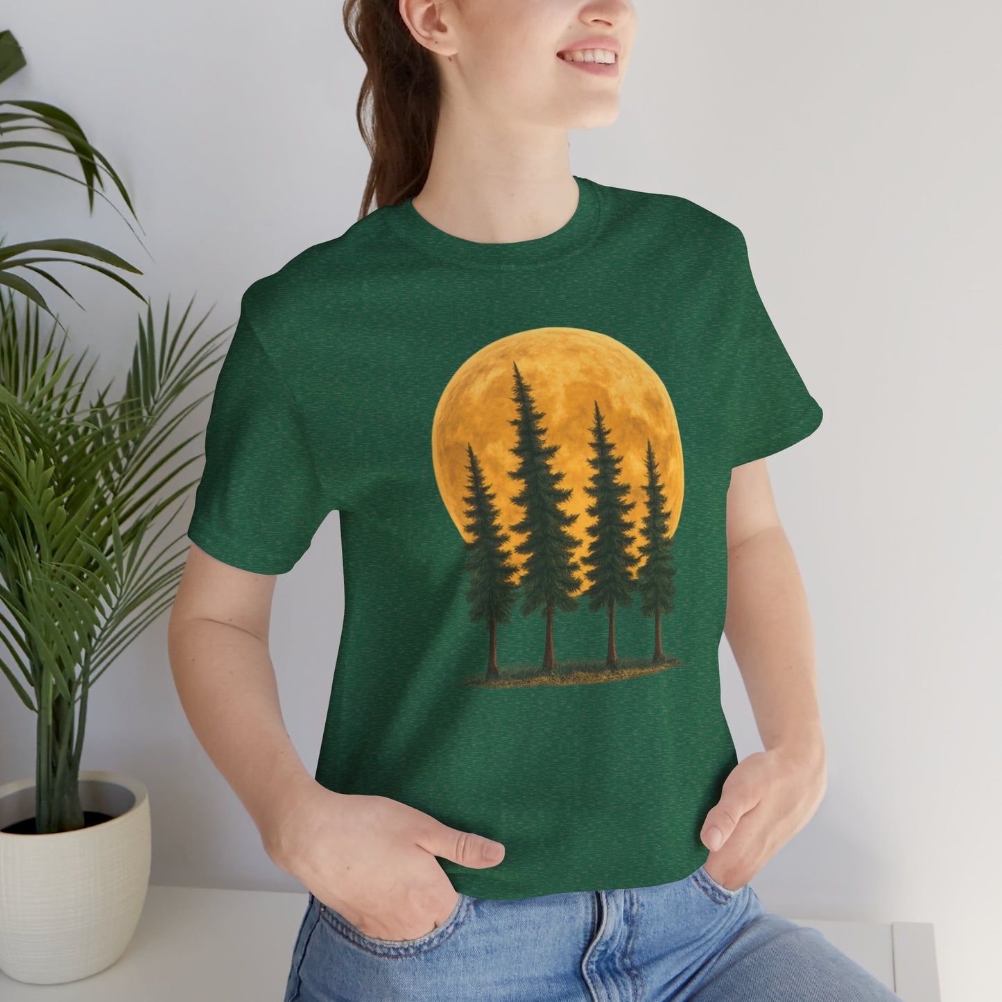 Relaxing Moon Trees T-Shirt