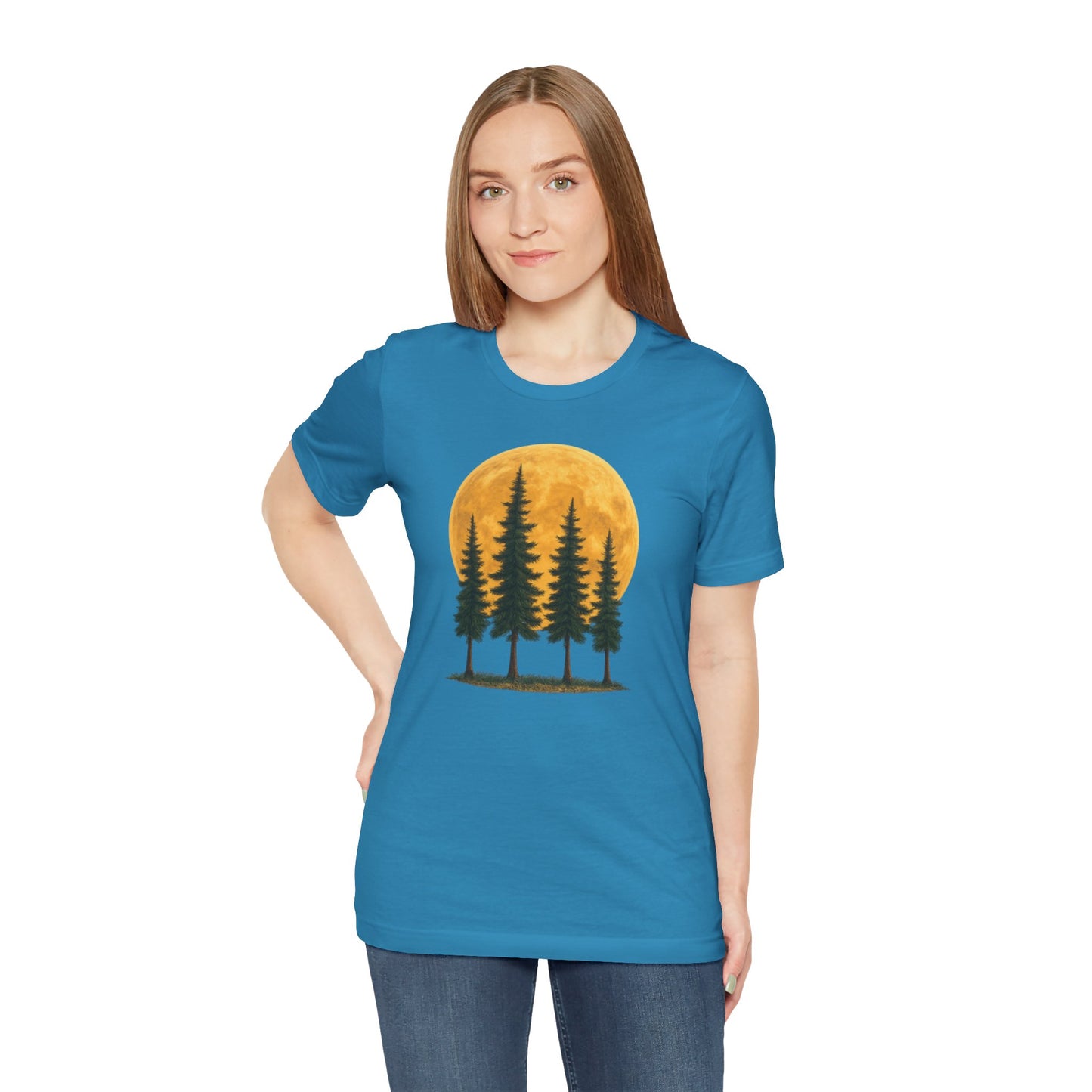 Relaxing Moon Trees T-Shirt