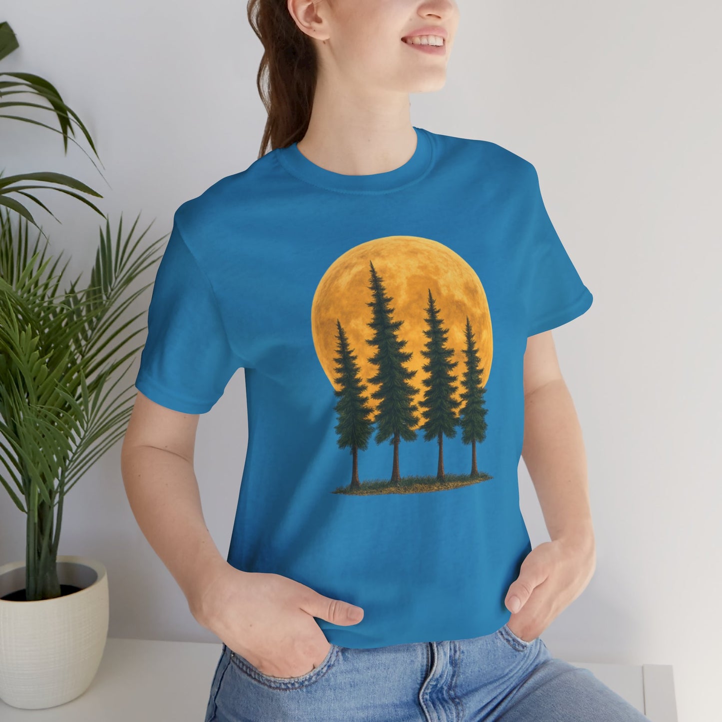 Relaxing Moon Trees T-Shirt
