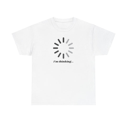 Loading Symbol Cotton Tee Shirt