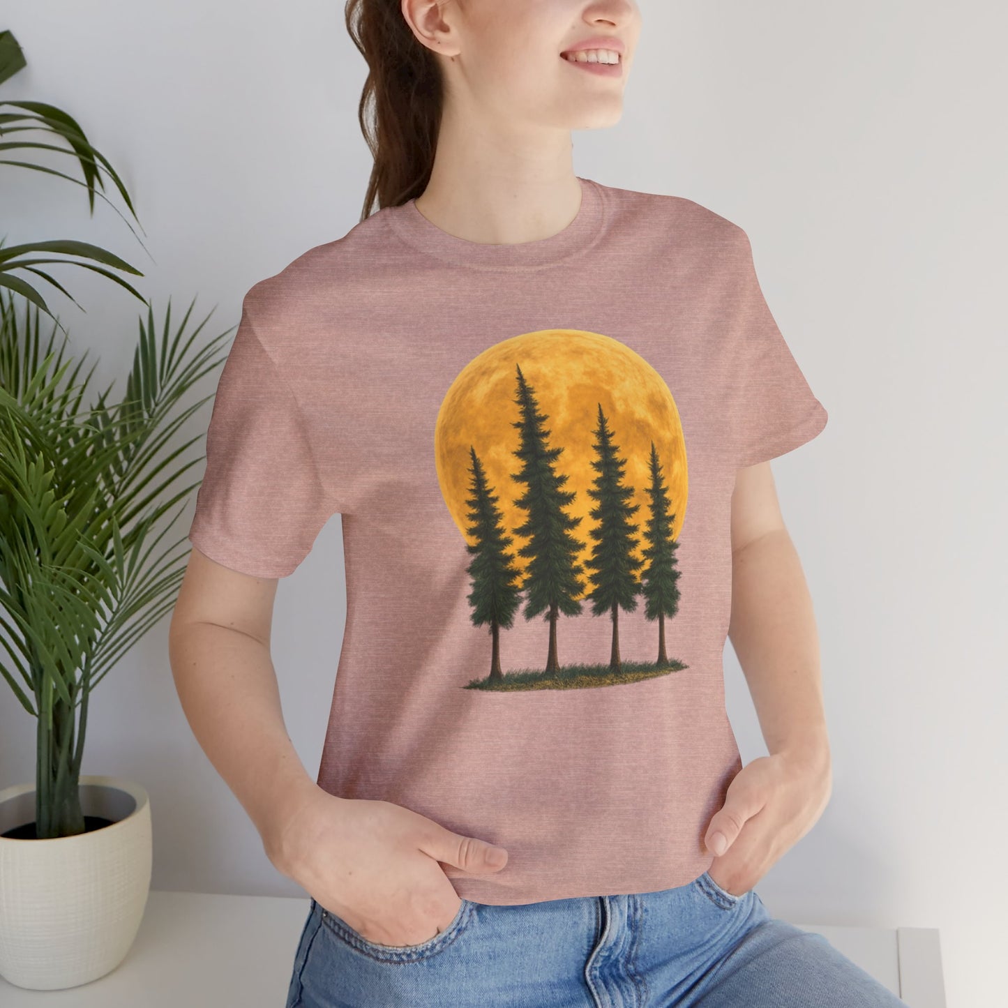 Relaxing Moon Trees T-Shirt
