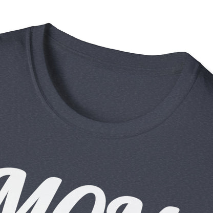 Baseball Style Mom Unisex Softstyle T-Shirt, Mother's Day Gift, Mom Life Tee, Sports Mama Shirt, Cute Mommy Top