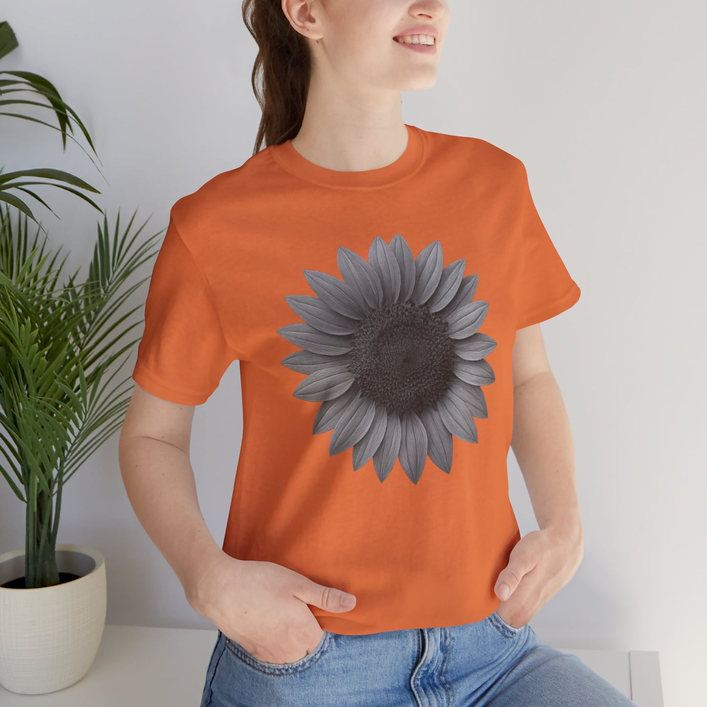 Sunflower Graphic Unisex Tee - Perfect for Nature Lovers
