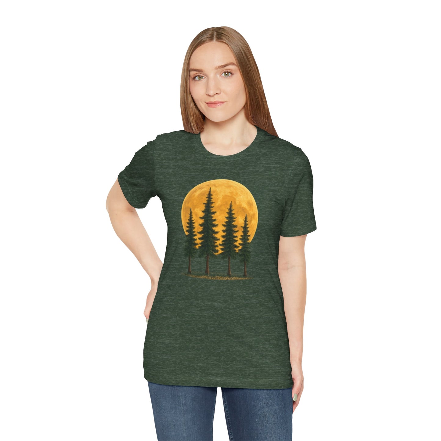 Relaxing Moon Trees T-Shirt