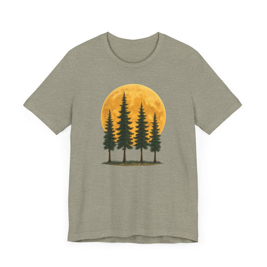 Relaxing Moon Trees T-Shirt
