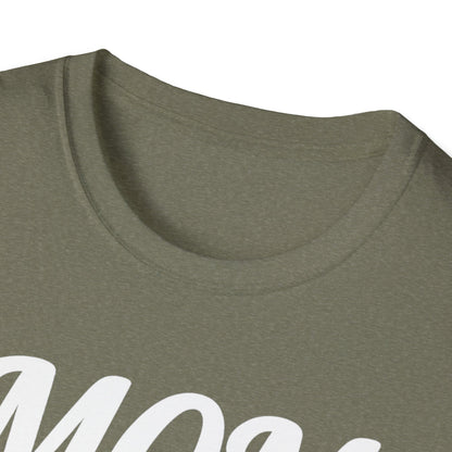 Baseball Style Mom Unisex Softstyle T-Shirt, Mother's Day Gift, Mom Life Tee, Sports Mama Shirt, Cute Mommy Top