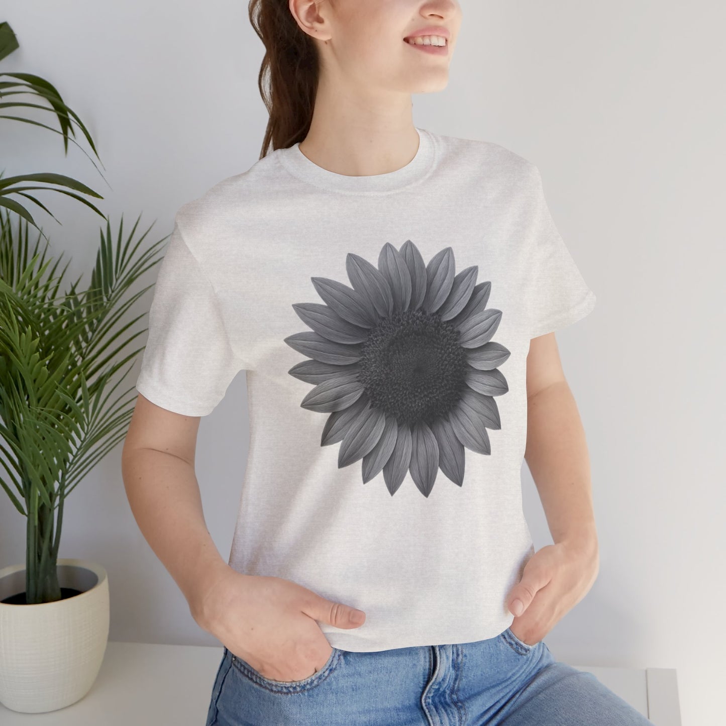 Sunflower Graphic Unisex Tee - Perfect for Nature Lovers