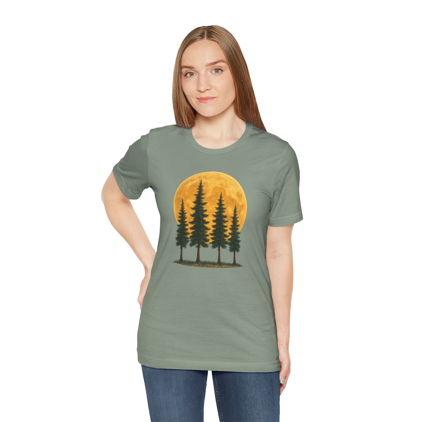 Relaxing Moon Trees T-Shirt