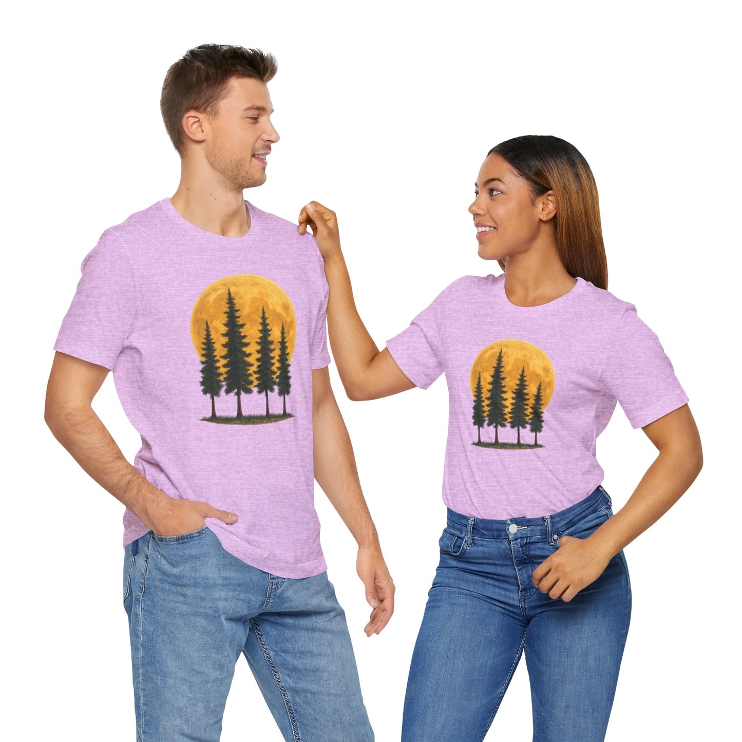 Relaxing Moon Trees T-Shirt