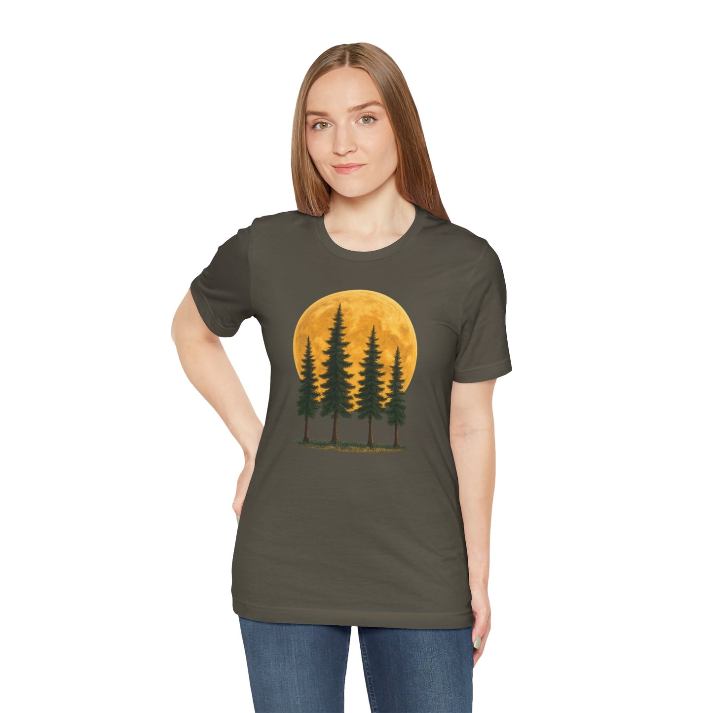 Relaxing Moon Trees T-Shirt