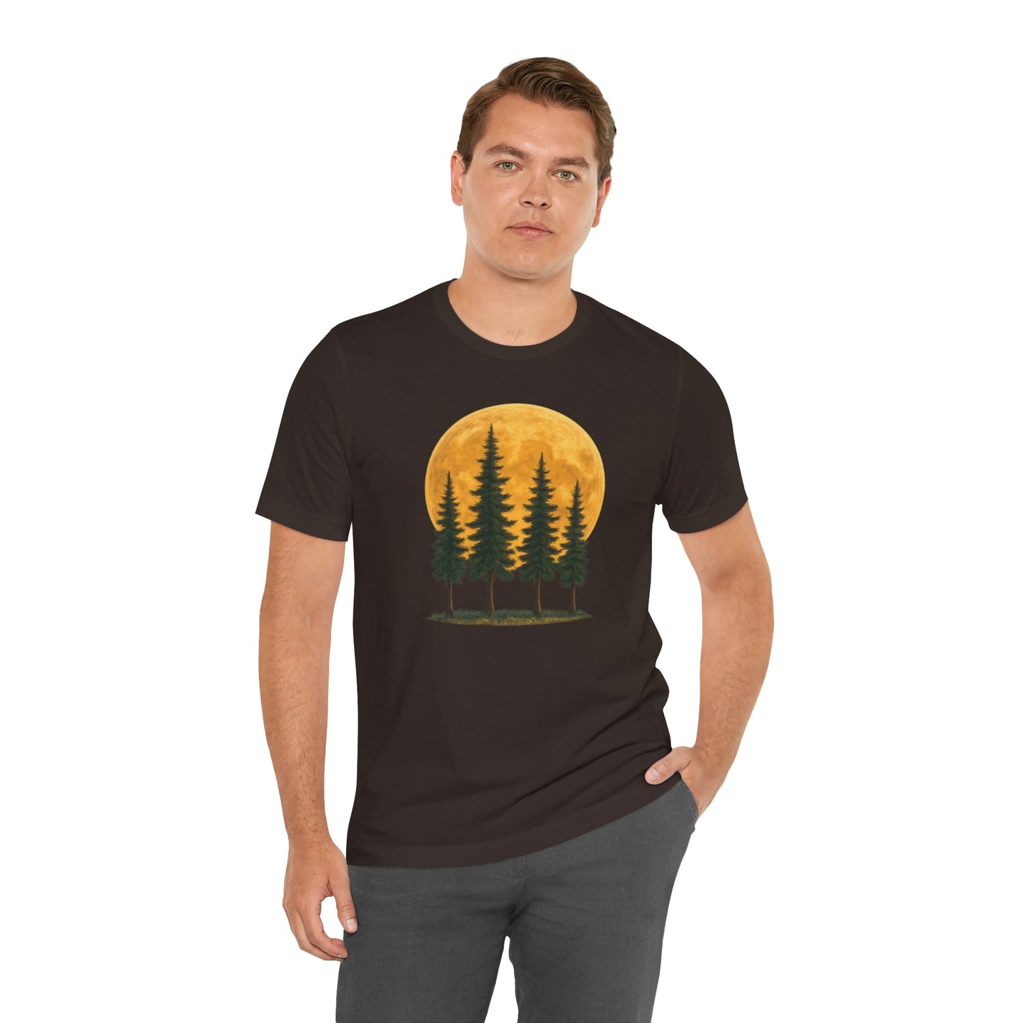 Relaxing Moon Trees T-Shirt