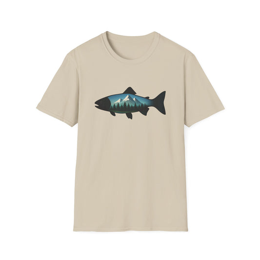 Nature-Inspired Graphic T-Shirt for Outdoor Enthusiasts