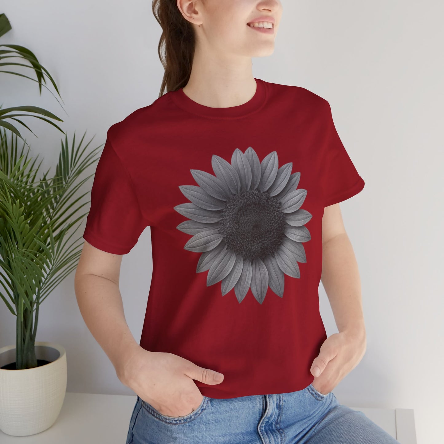 Sunflower Graphic Unisex Tee - Perfect for Nature Lovers