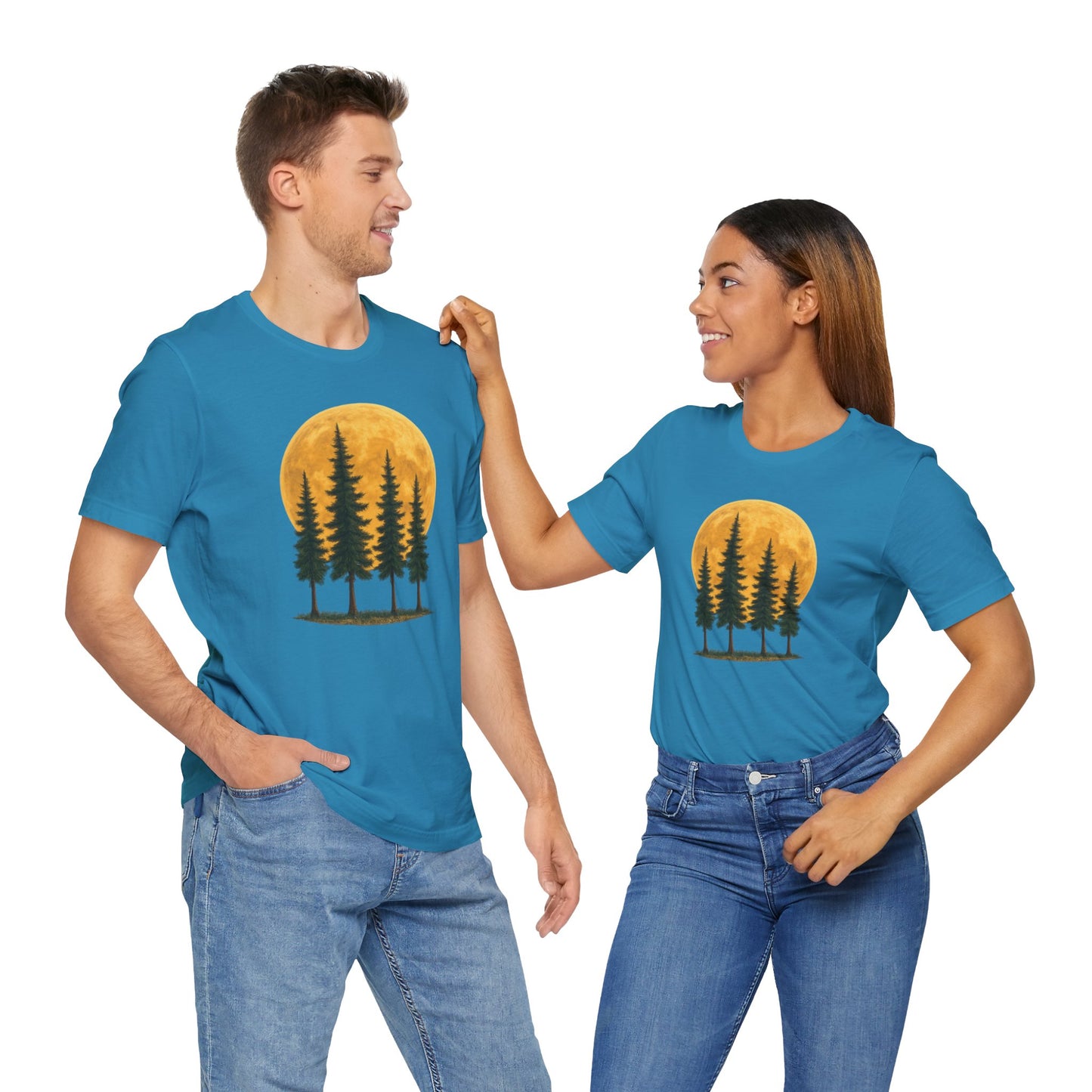 Relaxing Moon Trees T-Shirt